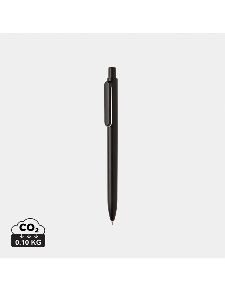 Stylo X6 à finition métallique et clip métal personnalisable