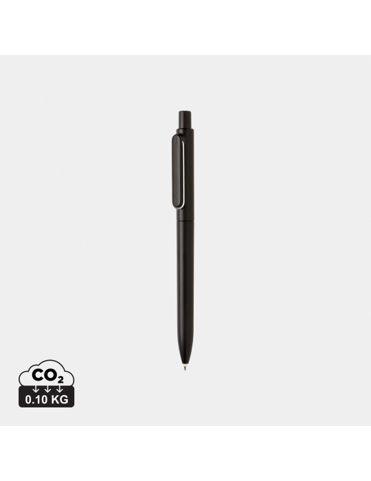Stylo X6 à finition métallique et clip métal personnalisable