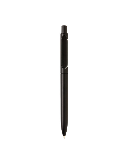 Stylo X6 à finition métallique et clip métal personnalisable