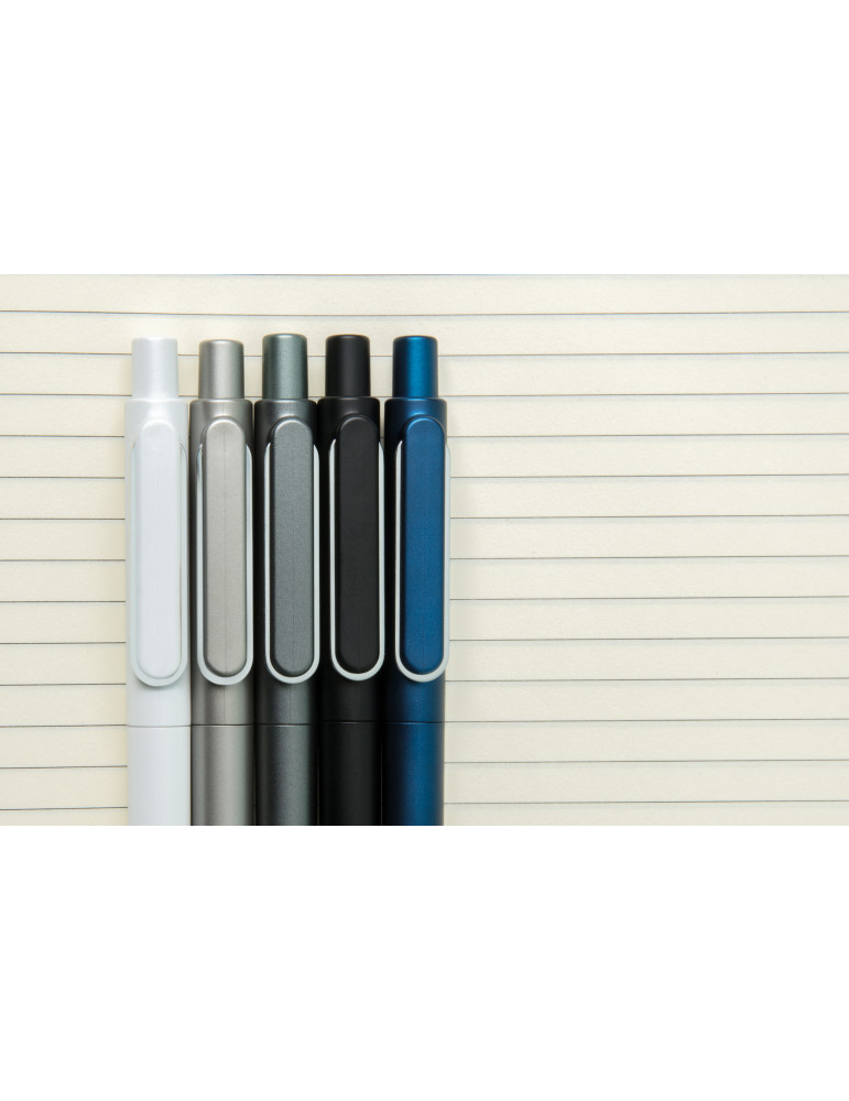 Stylo X6 à finition métallique et clip métal personnalisable