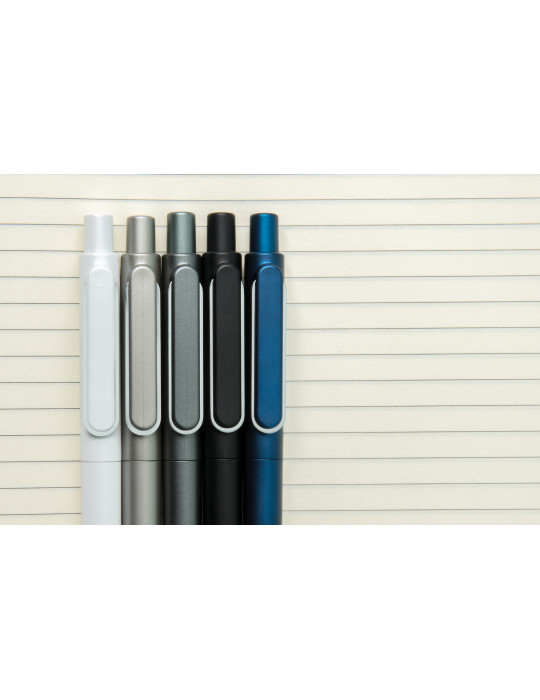 Stylo X6 à finition métallique et clip métal personnalisable