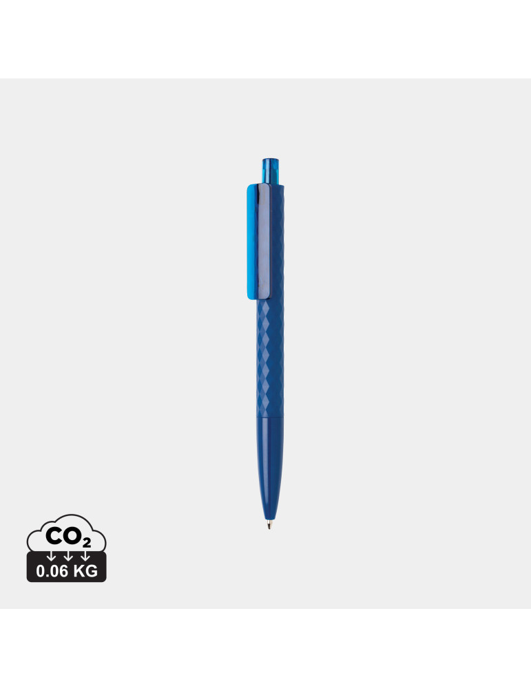Stylo X3 texturé en ABS recyclé RCS personnalisable