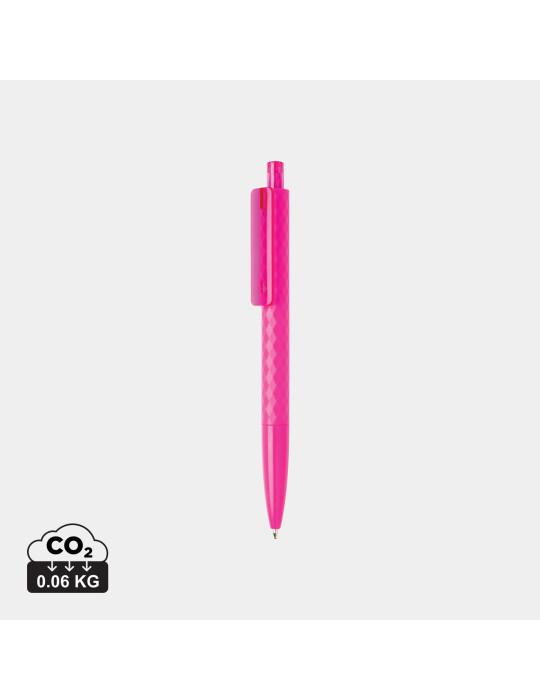 Stylo X3 texturé en ABS recyclé RCS personnalisable