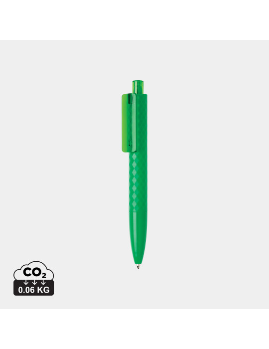 Stylo X3 texturé en ABS recyclé RCS personnalisable