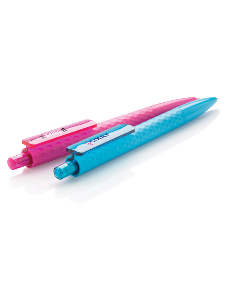 Stylo X3 texturé en ABS recyclé RCS personnalisable