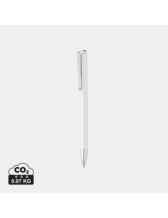 Stylo X3.1 texturé à clip métal RCS personnalisable