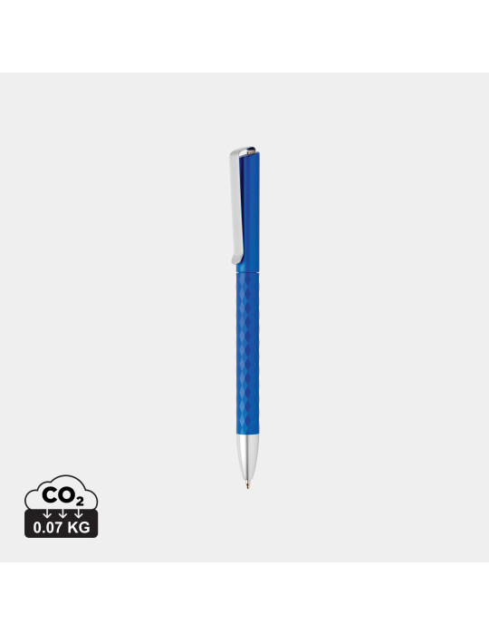 Stylo X3.1 texturé à clip métal RCS personnalisable