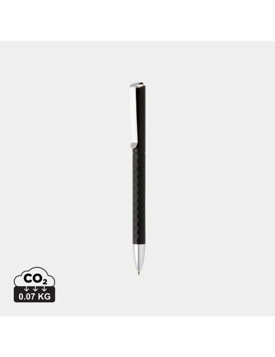 Stylo X3.1 texturé à clip métal RCS personnalisable