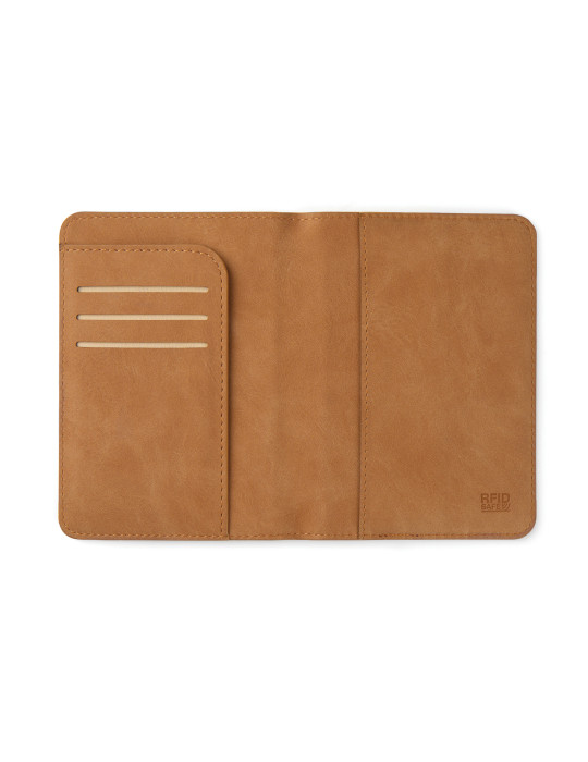 Housse passeport RFID Vinga Bosler recyclée RCS personnalisable