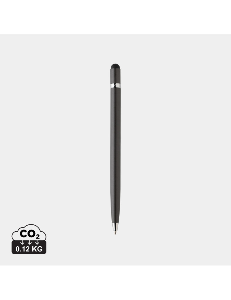 Stylo-stylet métal au design épuré personnalisable