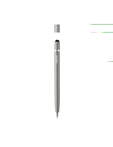 Stylo-stylet métal au design épuré personnalisable 2