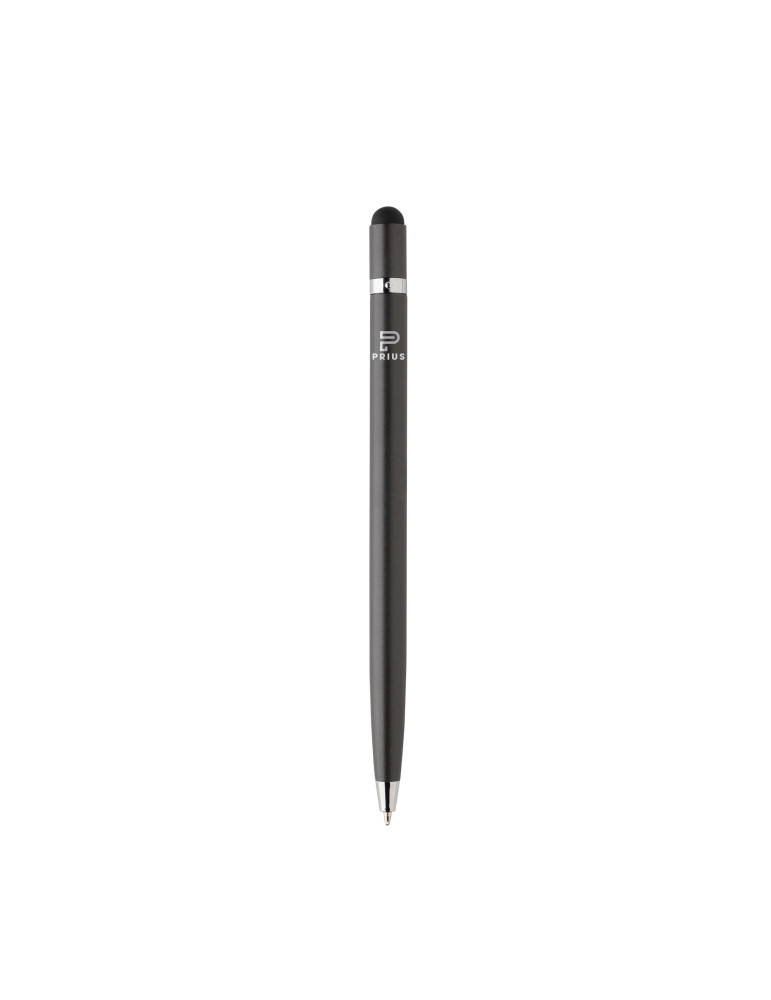 Stylo-stylet métal au design épuré personnalisable