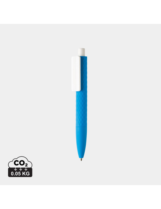 Stylo X3 gomme à détails blancs RCS personnalisable