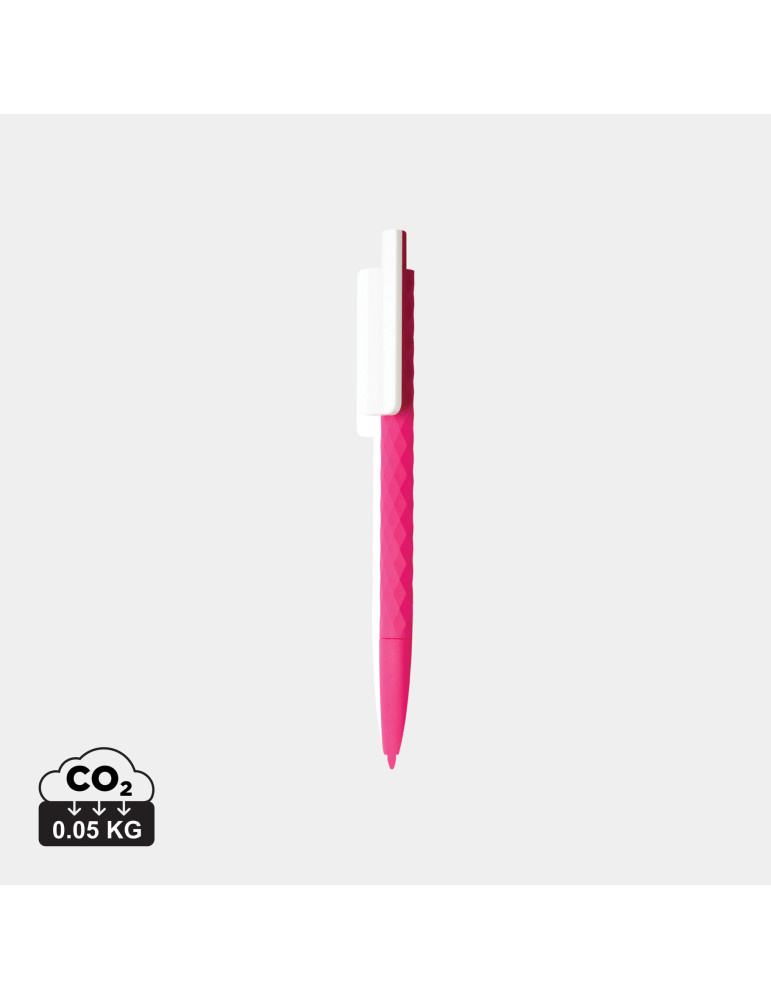 Stylo X3 gomme à détails blancs RCS personnalisable