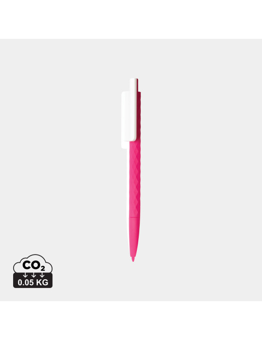 Stylo X3 gomme à détails blancs RCS personnalisable