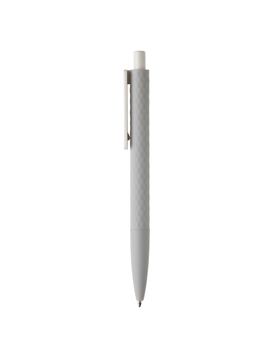 Stylo X3 gomme à détails blancs RCS personnalisable
