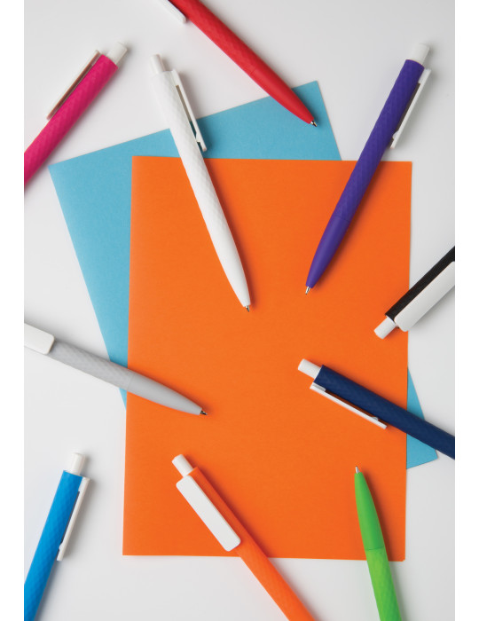 Stylo X3 gomme à détails blancs RCS personnalisable