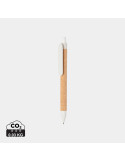 Stylo liège et fibre de paille personnalisable