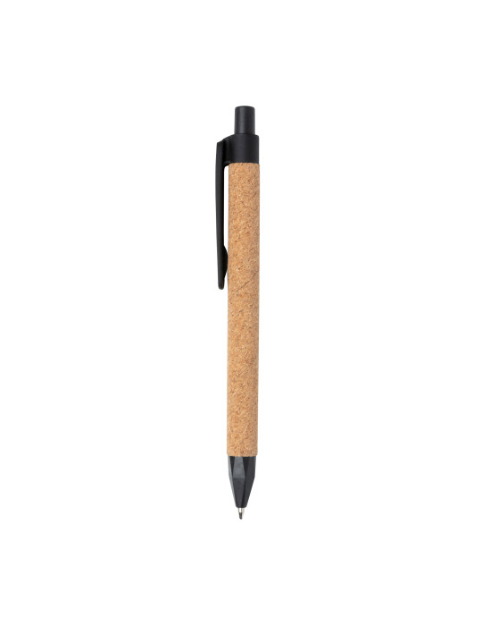 Stylo liège et fibre de paille personnalisable