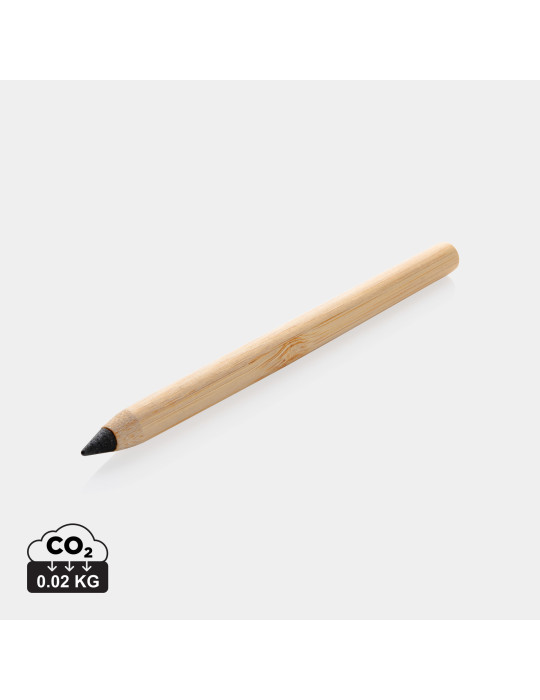 Crayon graphite longue écriture en bambou personnalisable