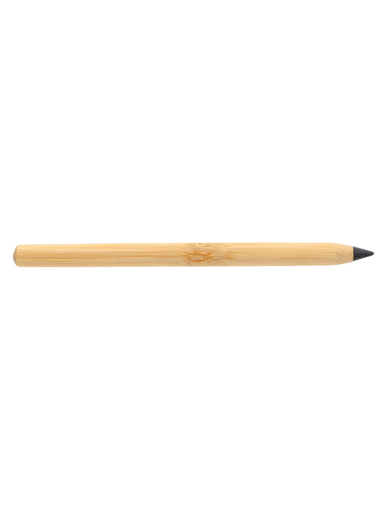 Crayon graphite longue écriture en bambou personnalisable