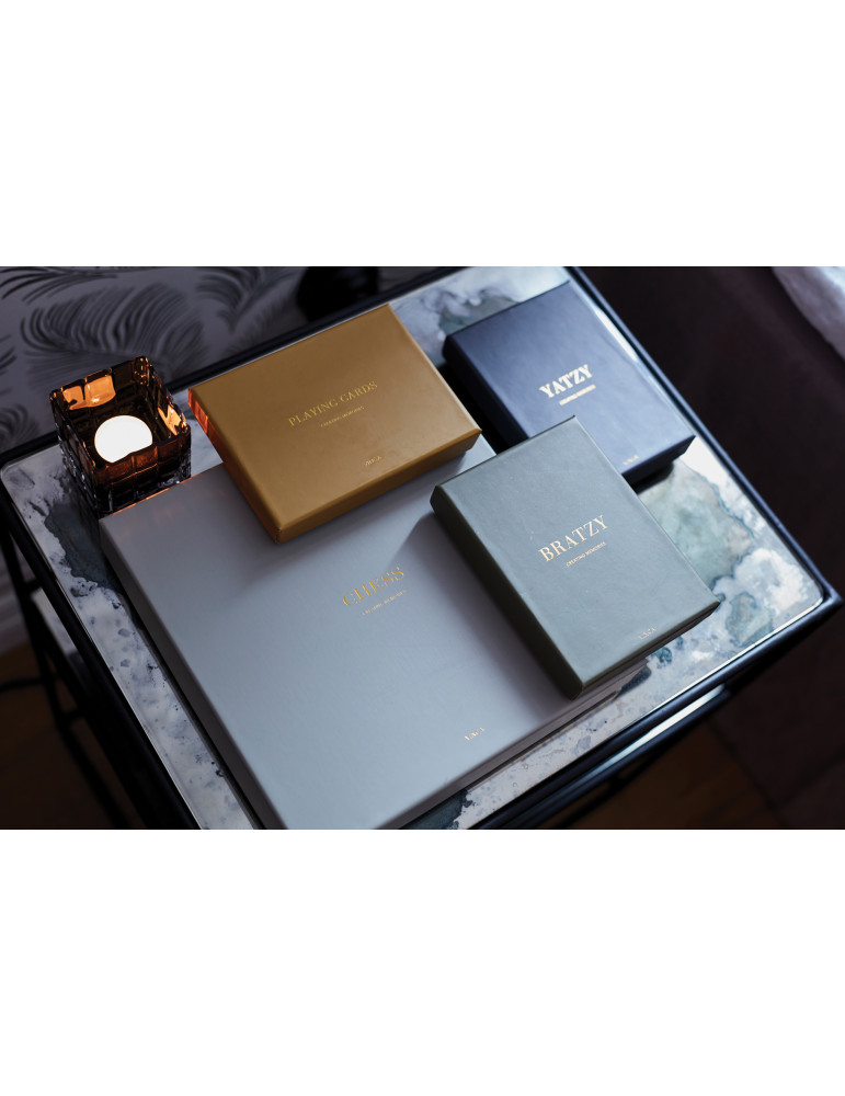 Jeu de dés de table Vinga Bratzy en coffret personnalisable
