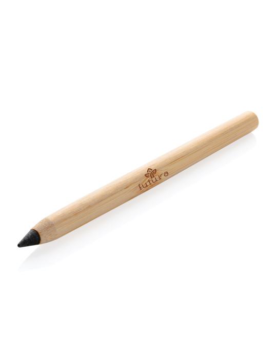 Crayon graphite longue écriture en bambou personnalisable