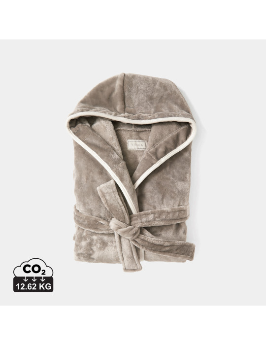 Peignoir à capuche Vinga Louis L/XL rPET GRS personnalisable