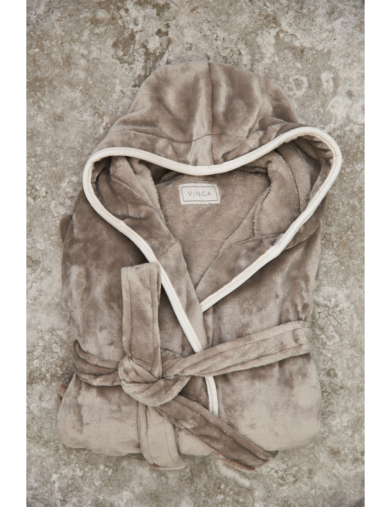 Peignoir à capuche Vinga Louis L/XL rPET GRS personnalisable
