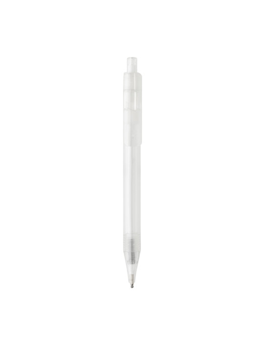 Stylo X8 transparent en rPET GRS personnalisable