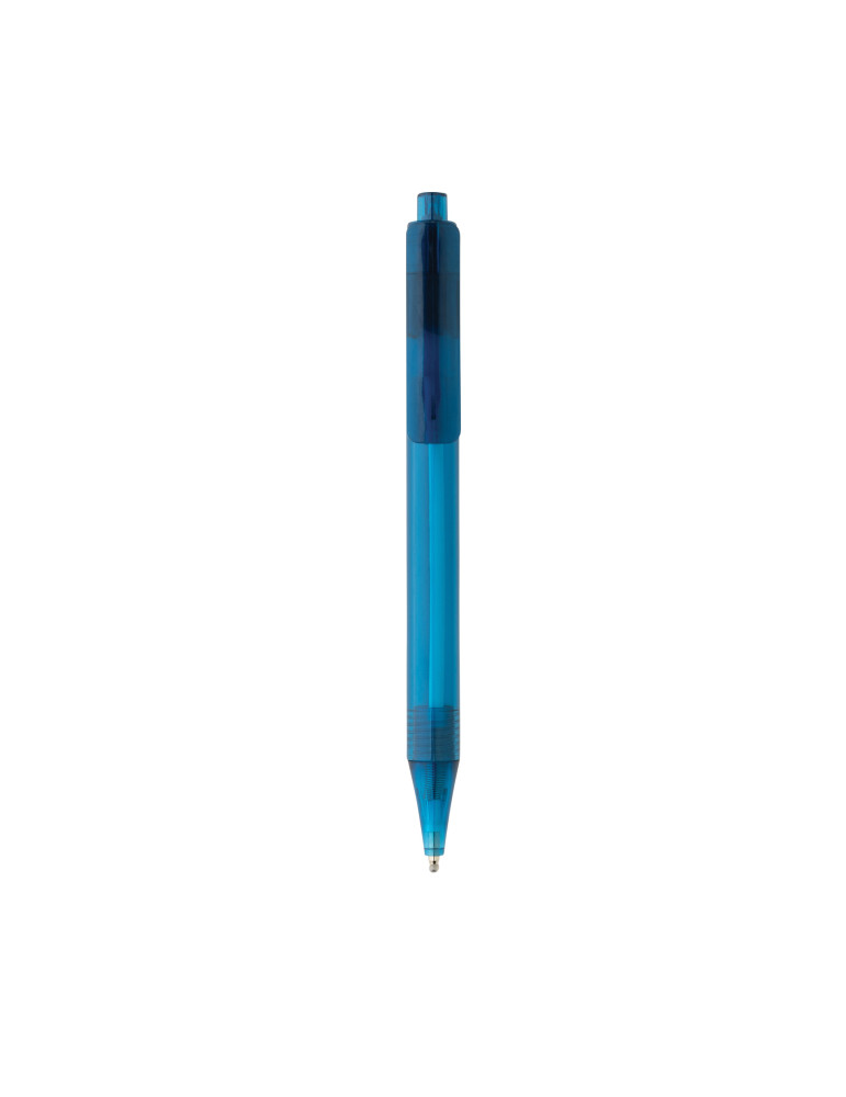 Stylo X8 transparent en rPET GRS personnalisable