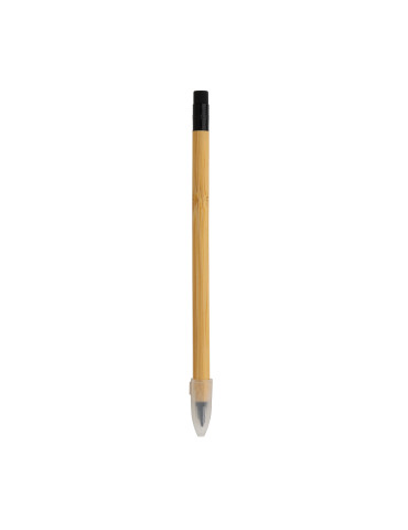 Crayon graphite en bambou avec gomme personnalisable 2