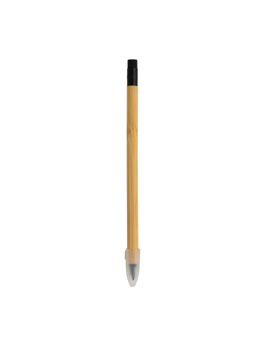 Crayon graphite en bambou avec gomme personnalisable