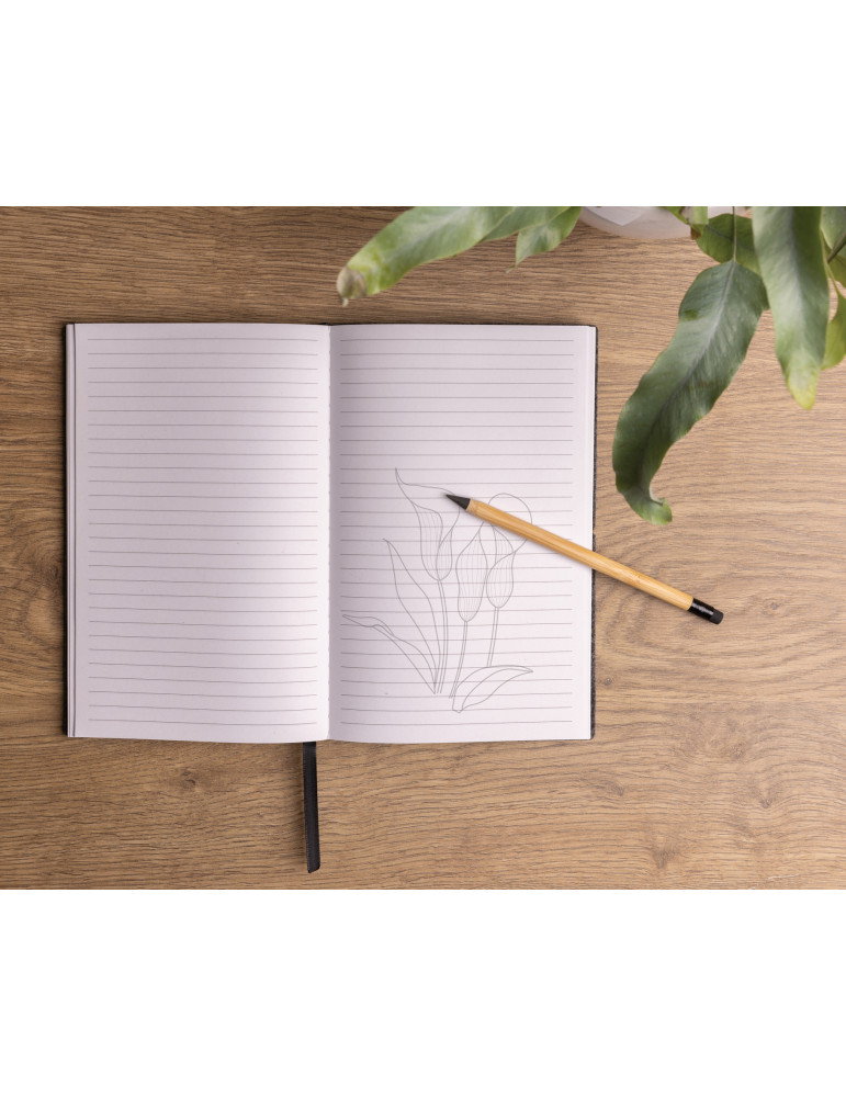 Crayon graphite en bambou avec gomme personnalisable