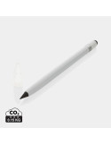 Crayon graphite aluminium avec gomme personnalisable