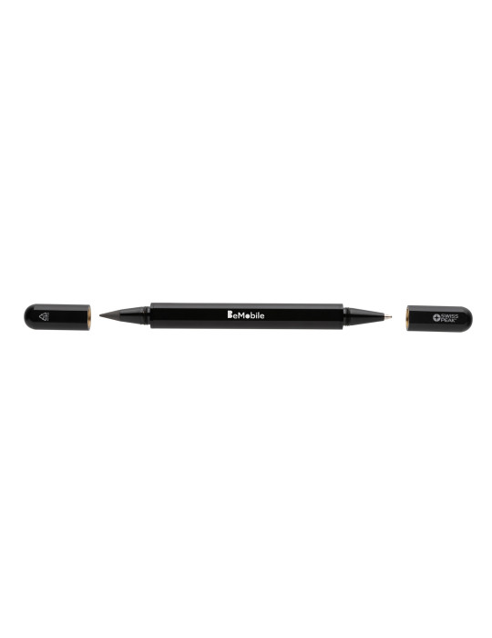 Stylo double pointe Swiss Peak Storm RCS personnalisable