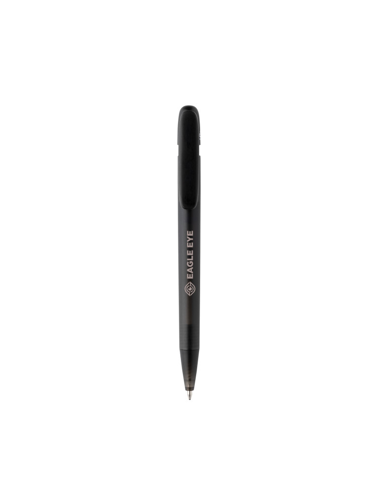 Stylo Devin transparent en ABS recyclé GRS personnalisable