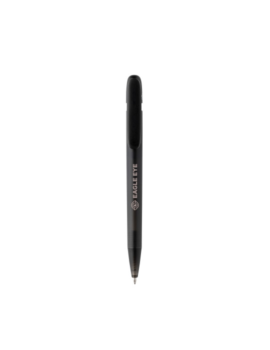 Stylo Devin transparent en ABS recyclé GRS personnalisable