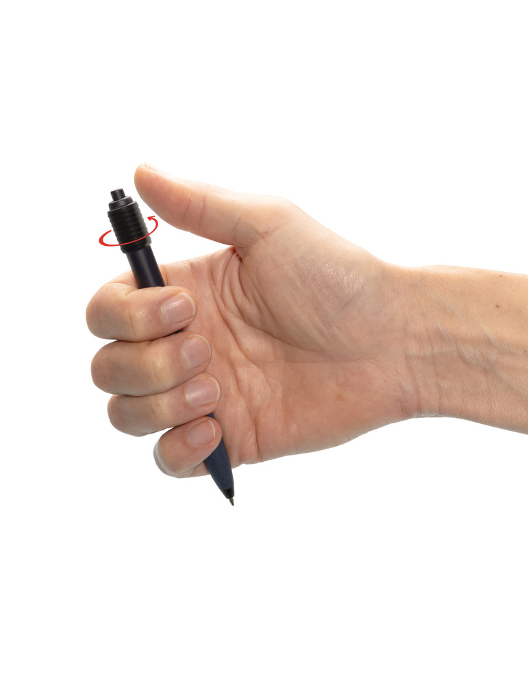 Stylo Quill avec spinner en ABS recyclé GRS personnalisable