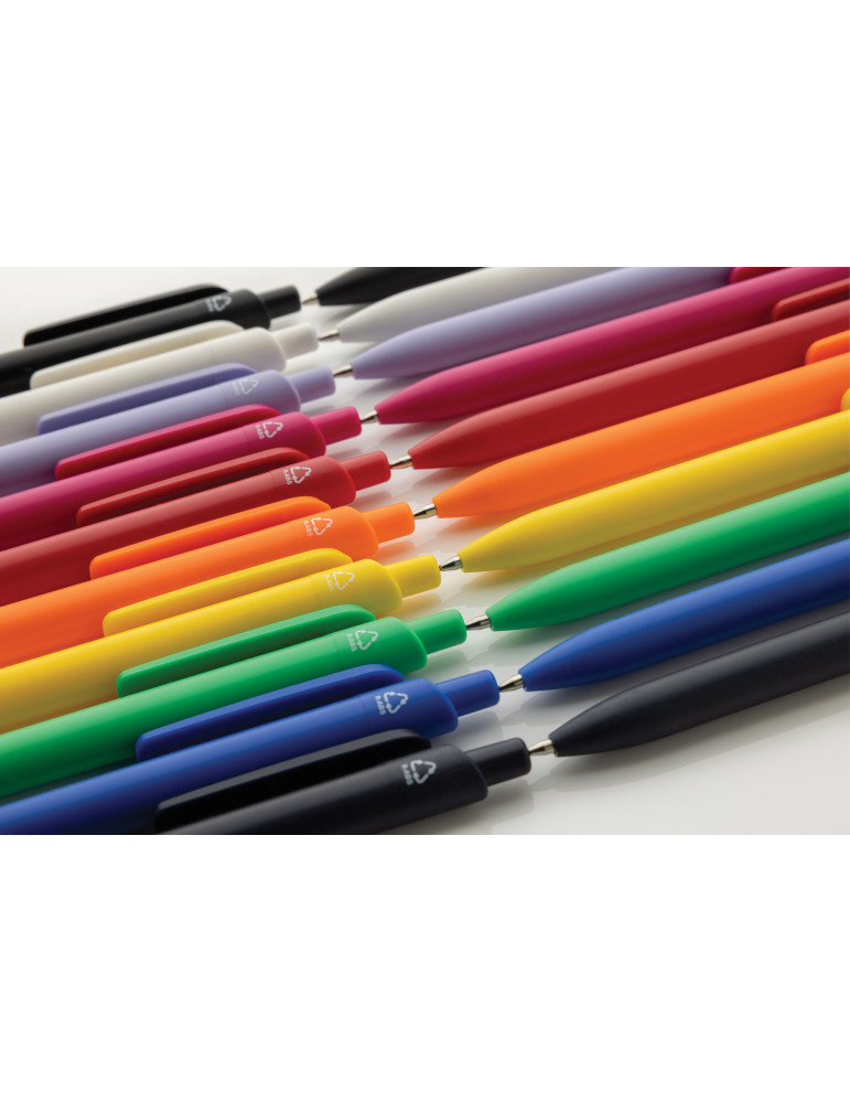 Stylo Bolt à grand clip en ABS recyclé GRS personnalisable
