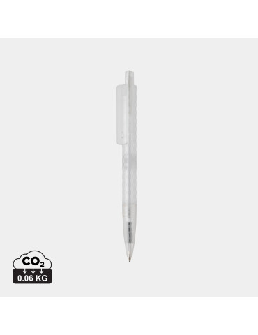 Stylo X3 givré en PC recyclé GRS personnalisable