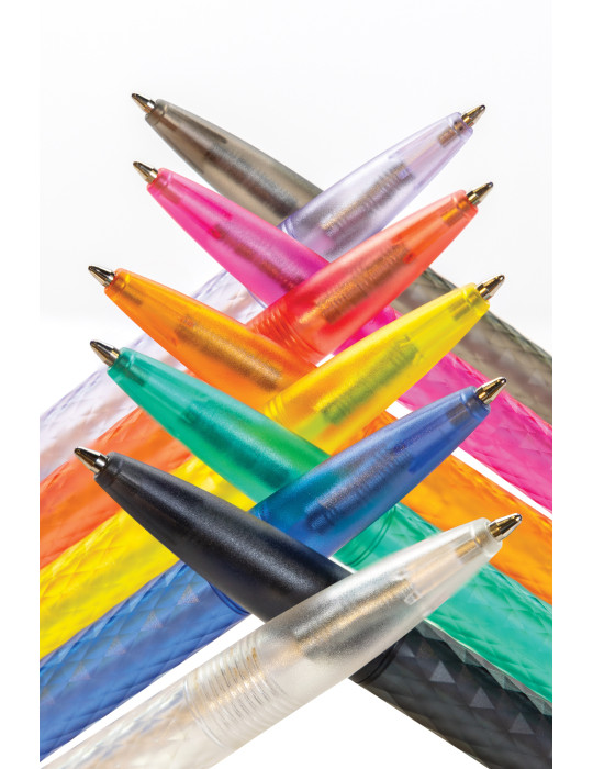 Stylo X3 givré en PC recyclé GRS personnalisable