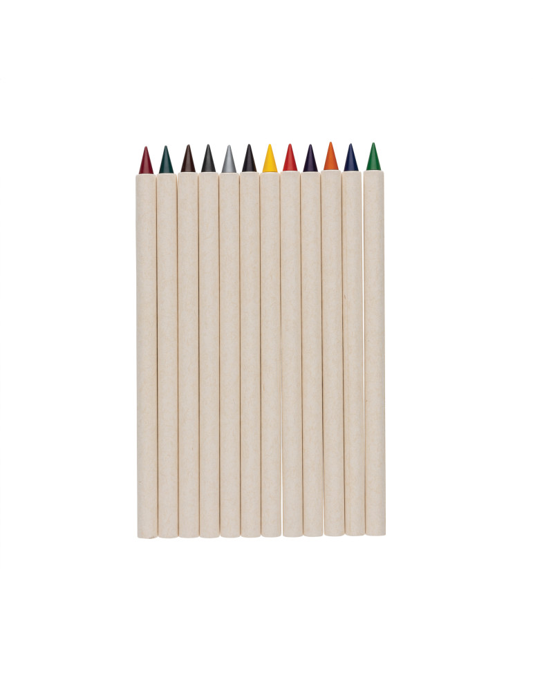 Set 12 crayons couleur Infinity Micki GRS personnalisable