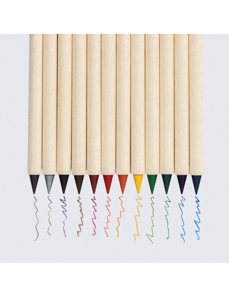 Set 12 crayons couleur Infinity Micki GRS personnalisable