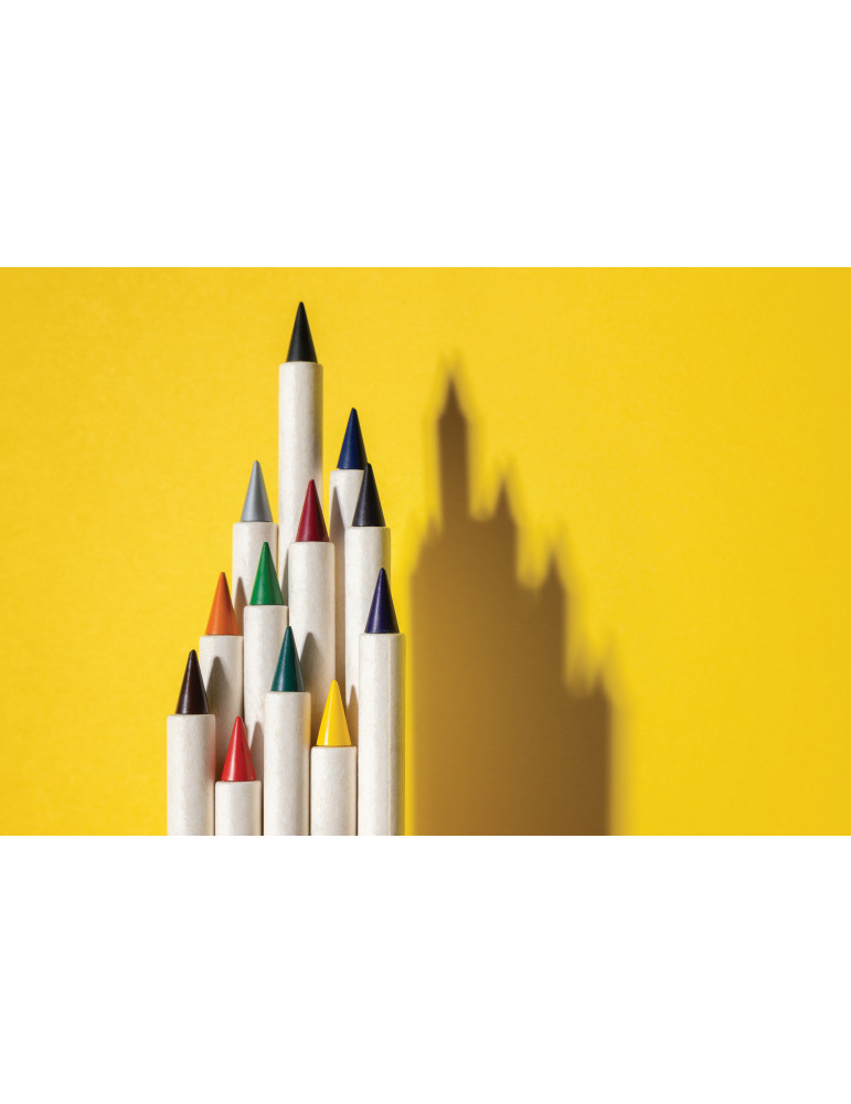 Set 12 crayons couleur Infinity Micki GRS personnalisable