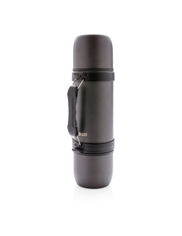 Bouteille isotherme Swiss Peak 700 ml avec 2 tasses personnalisable 2