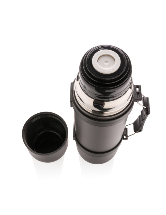 Bouteille isotherme Swiss Peak 700 ml avec 2 tasses personnalisable