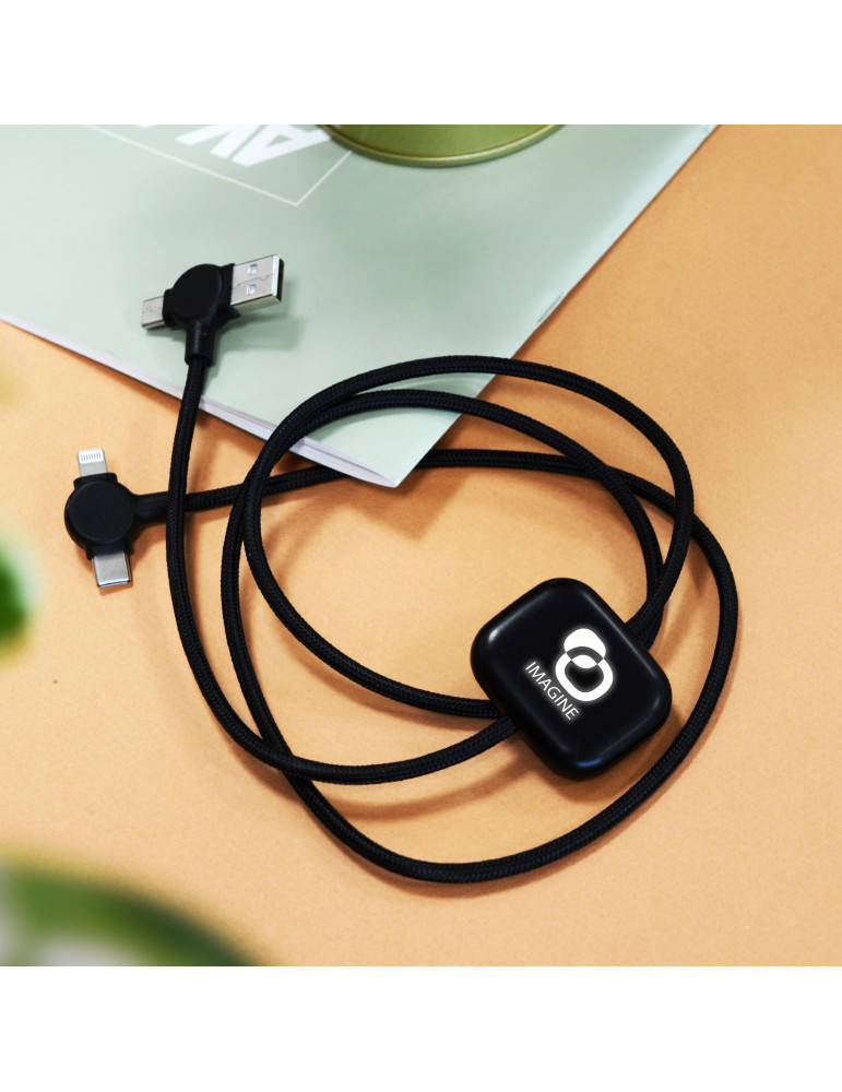 Câble Oki 4-en-1 60 W personnalisable