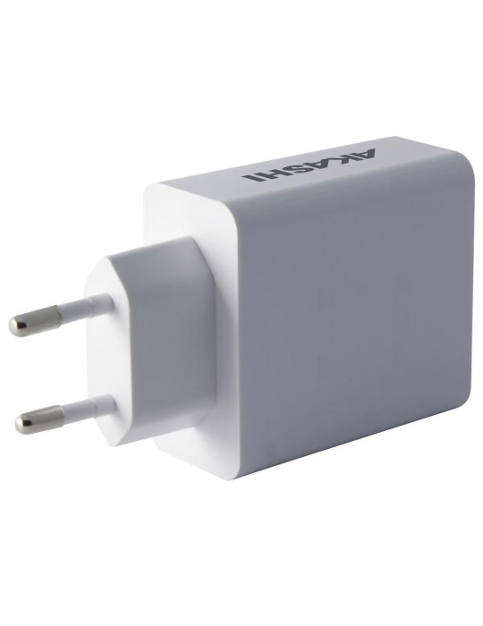 Chargeur secteur 4 ports USB 25 W personnalisable