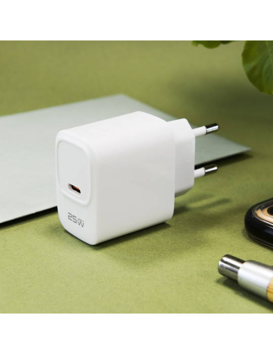 Chargeur USB-C 25 W Pika personnalisable